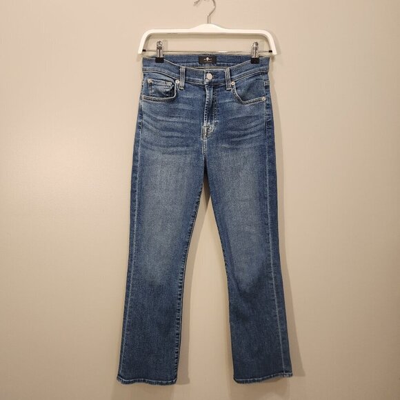 7 For All Mankind Slim Kick Jeans - Size 26 - Picture 3 of 12